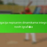 Navigacija nepisanim dinamikama integracije novih igrača