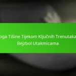 Uloga Tišine Tijekom Ključnih Trenutaka U Bejzbol Utakmicama
