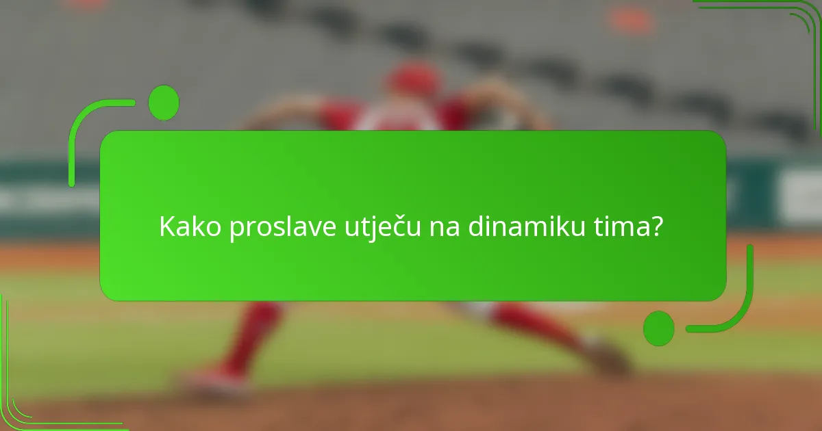 Kako proslave utječu na dinamiku tima?